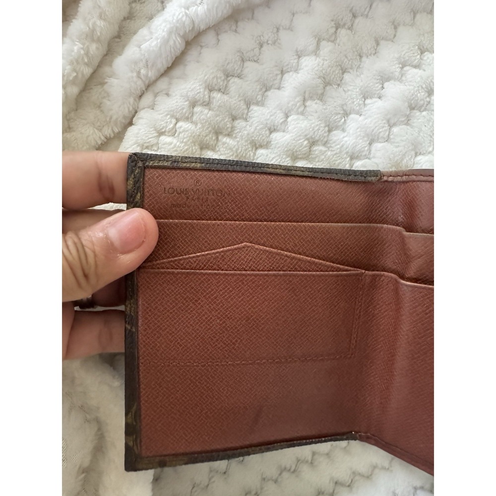 Louis‎ Vuitton Elise Trifold Monogram Compact Wallet Authentic Vintage - Picture 13 of 16